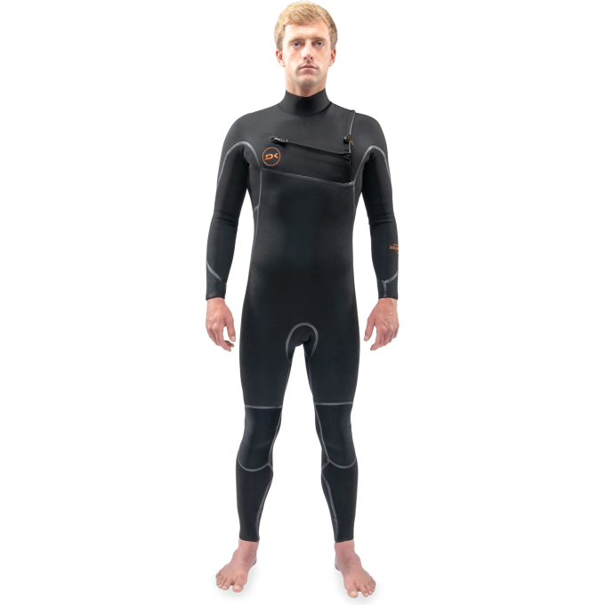 Гидрокостюм DAKINE MEN'S CYCLONE CHEST ZIP FULL SUIT 3/2mm Black, размер M DK22M32CZ (0604565591616)