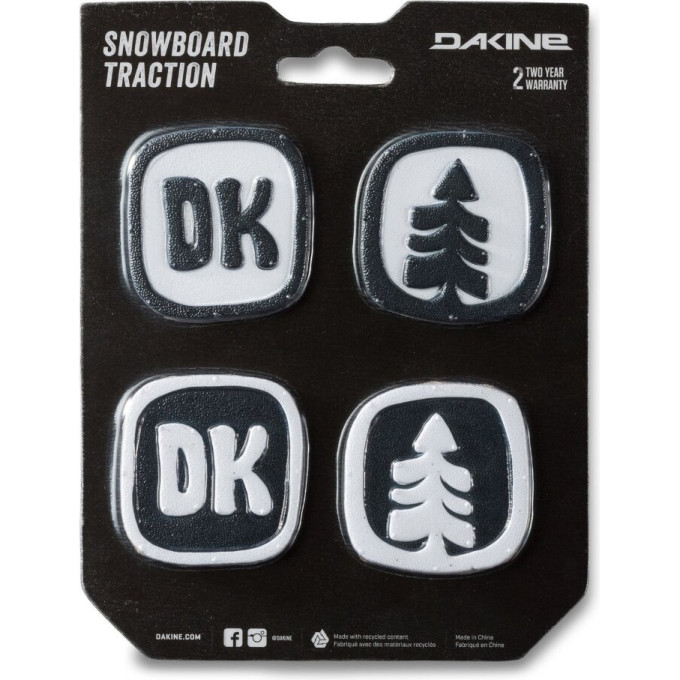 Наклейка на доску DAKINE DOTS STOMP BLACK / WHITE 10002704 (0610934318418)